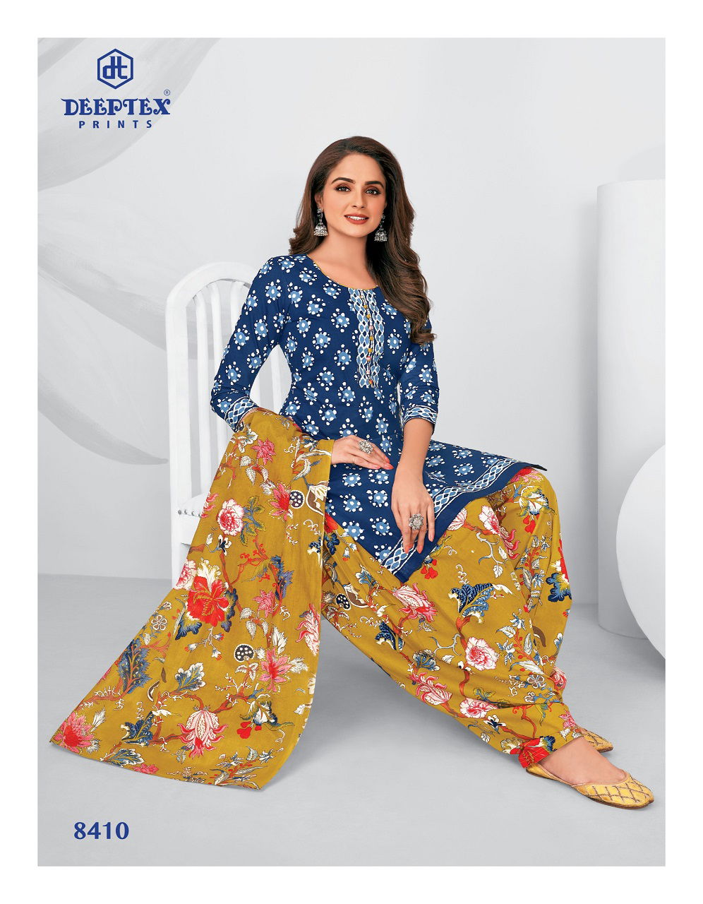 Deeptex Miss India Vol 84 Printed Cotton Dress Material Wholesale Shop In India
